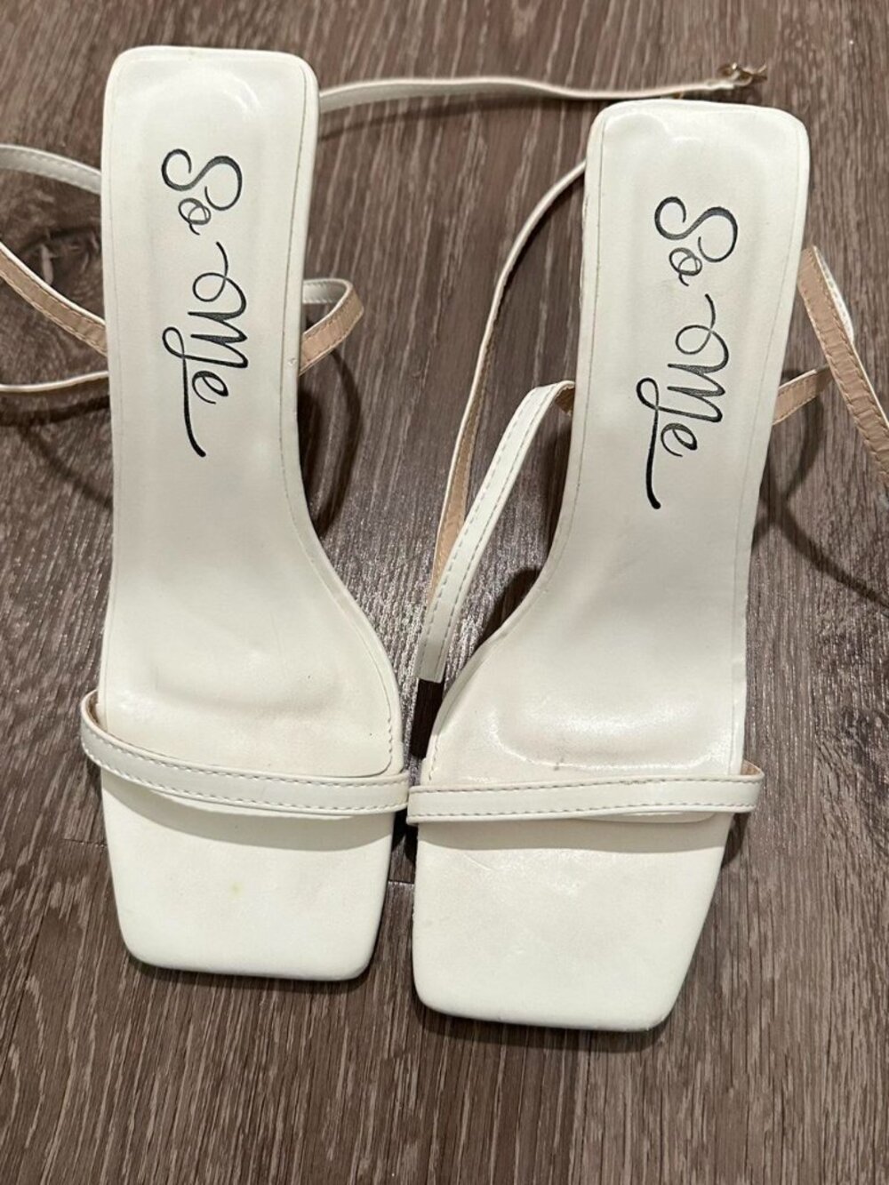 Women's White Sandals